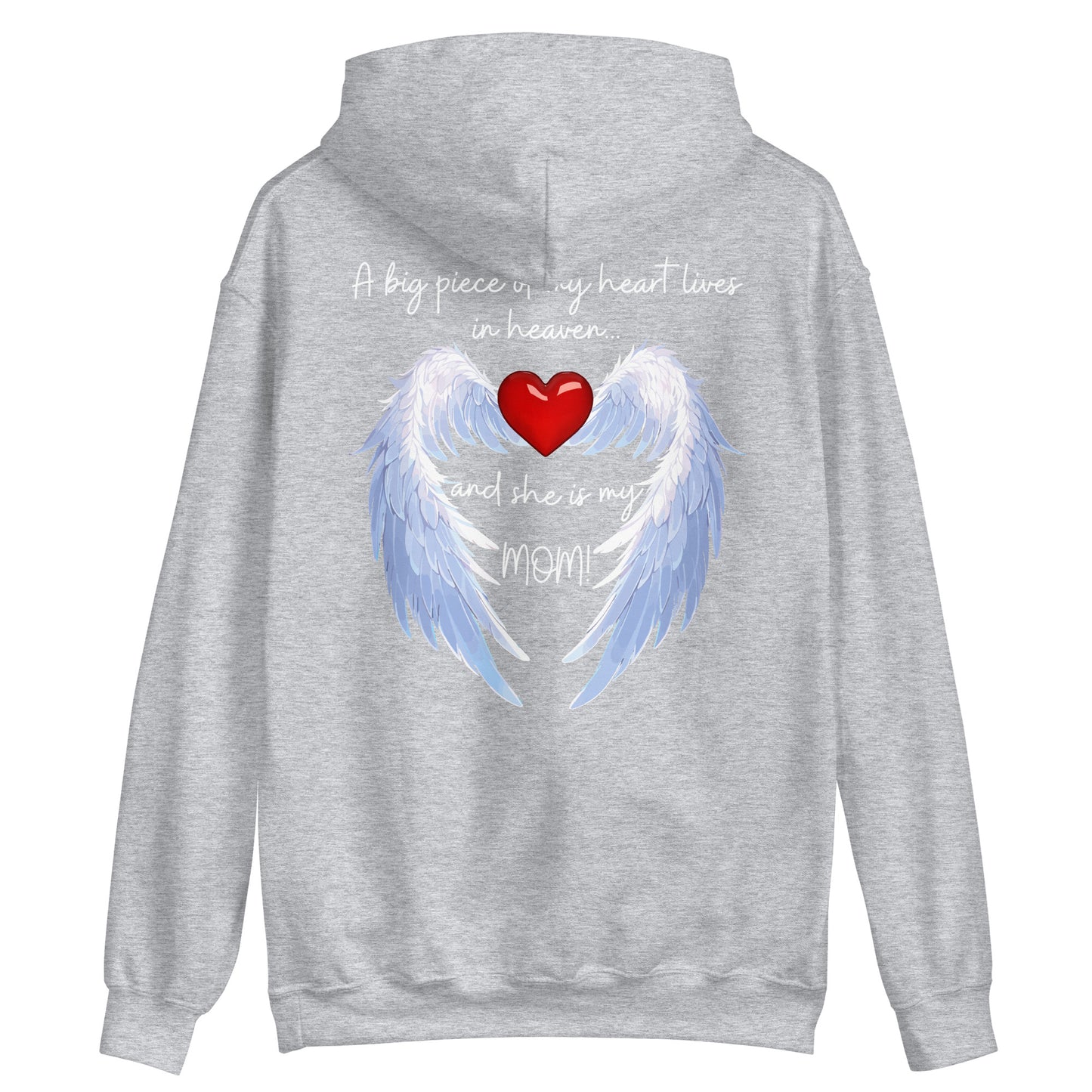 "Heavenly Heart Mom" Tribute Hoodie Unisex Hoodie