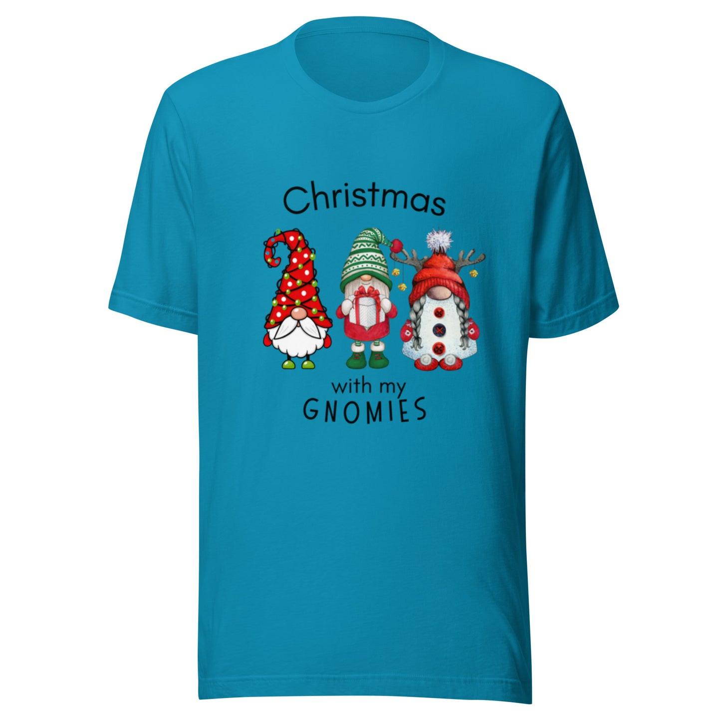 Festive Fun with My Gnomies: Christmas T-Shirt