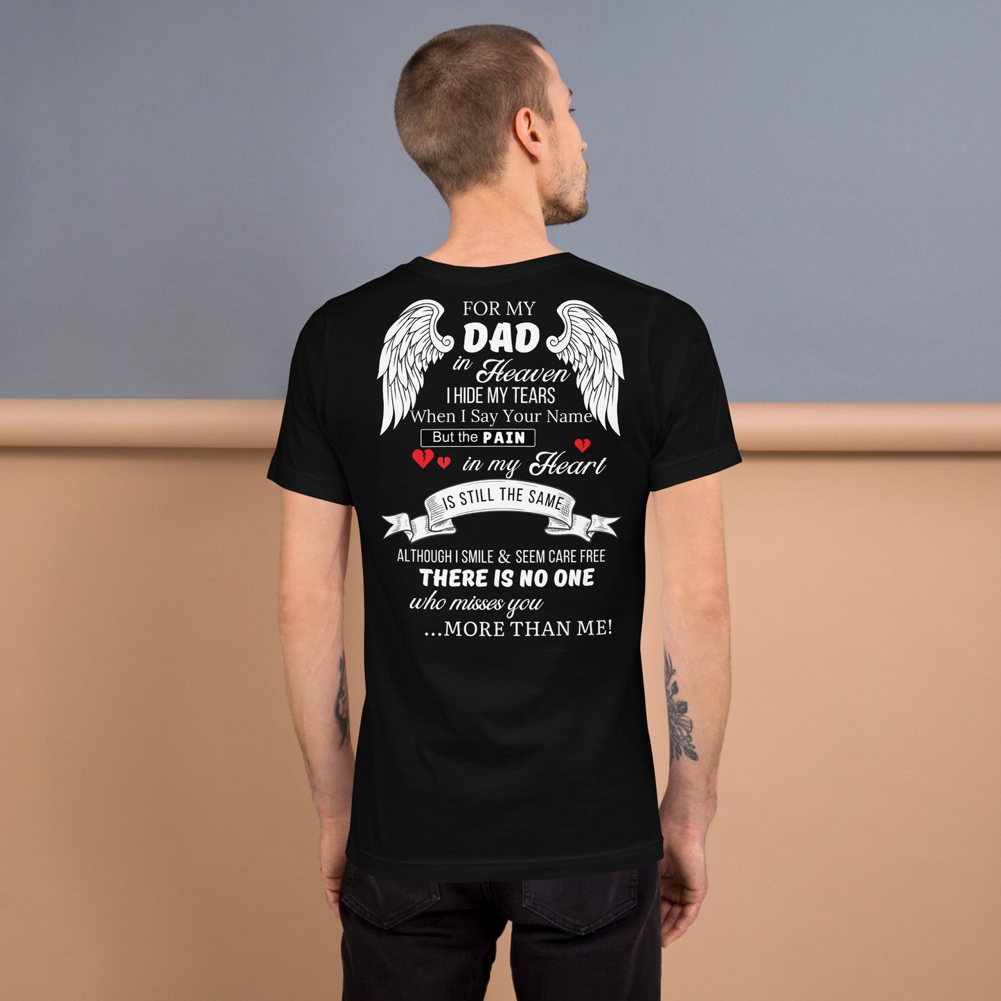 My Dad In Heaven | Custom Memorial Shirt