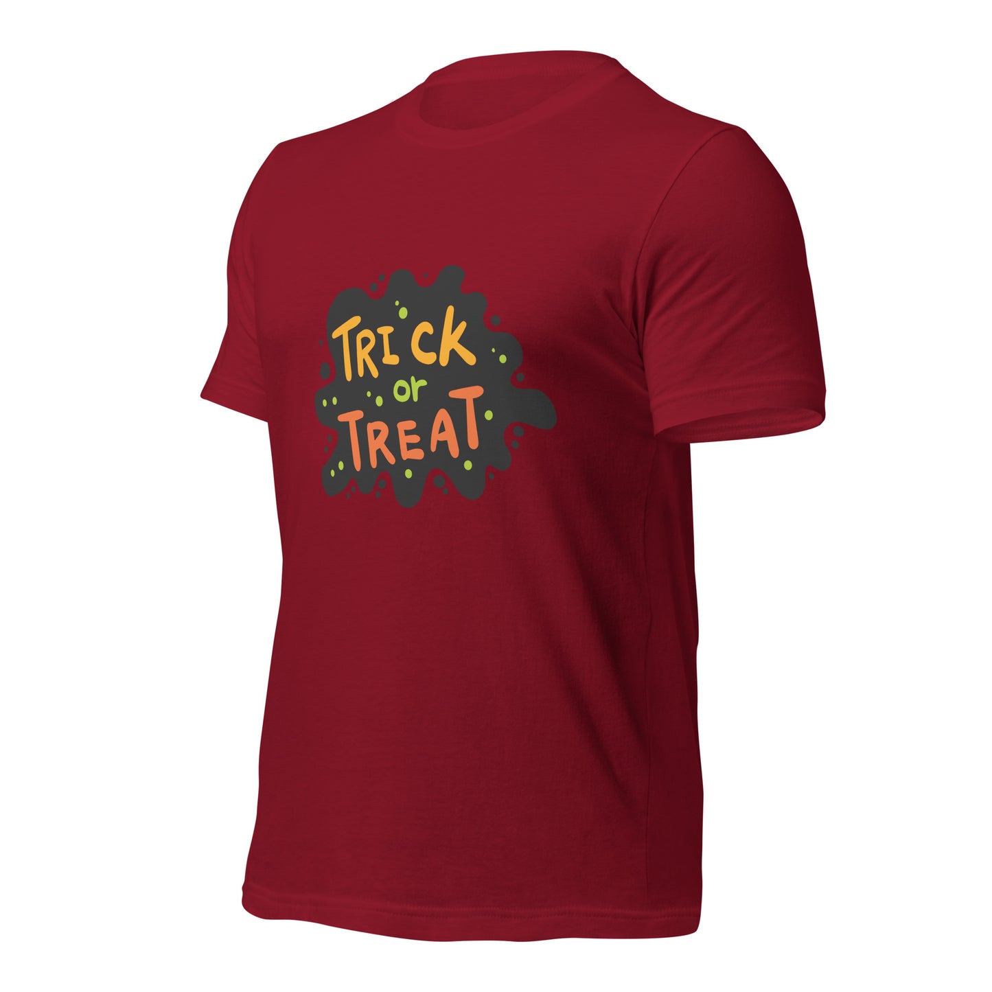 Costumed Carousing: Adult Trick or Treat Shirt, Unisex t-shirt