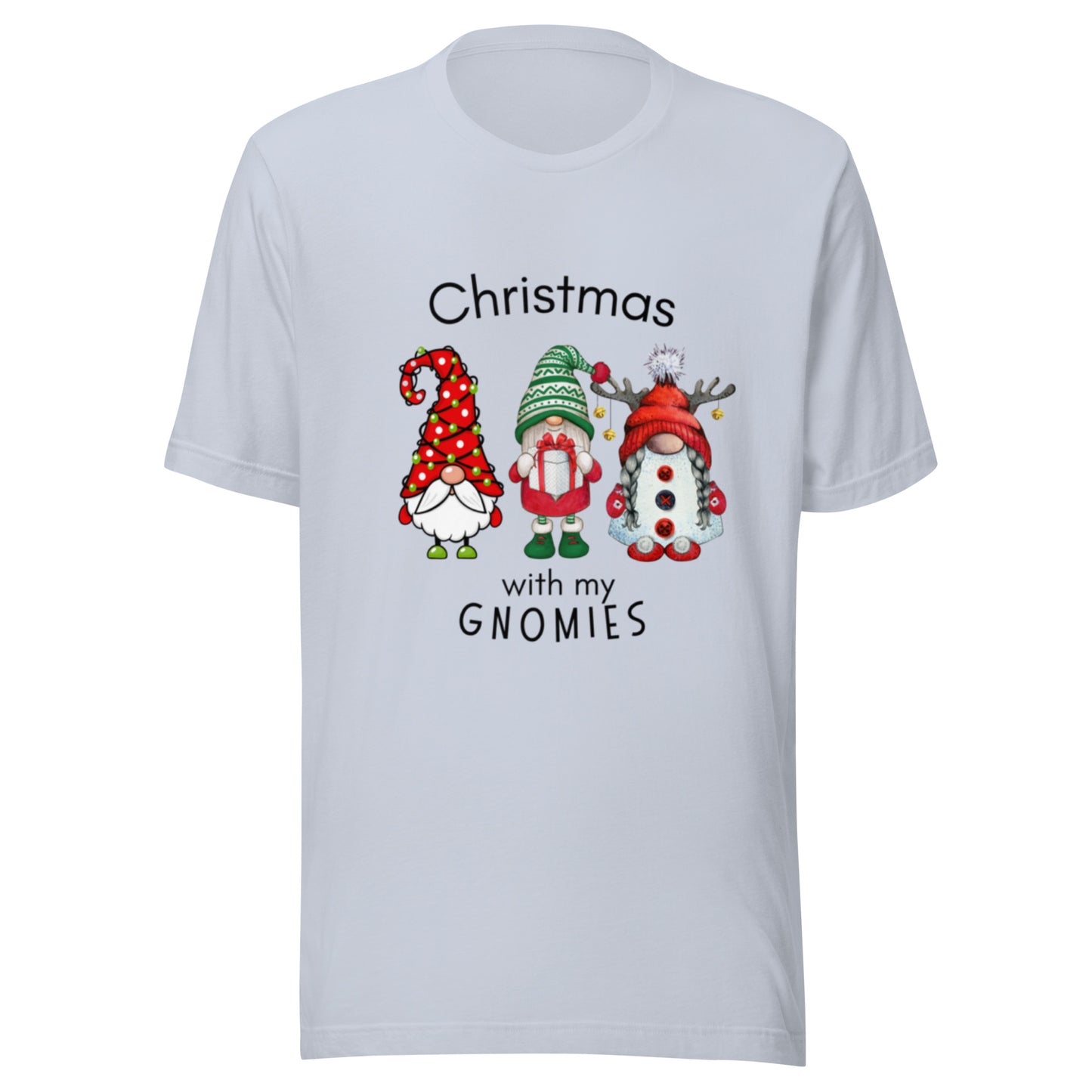 Festive Fun with My Gnomies: Christmas T-Shirt