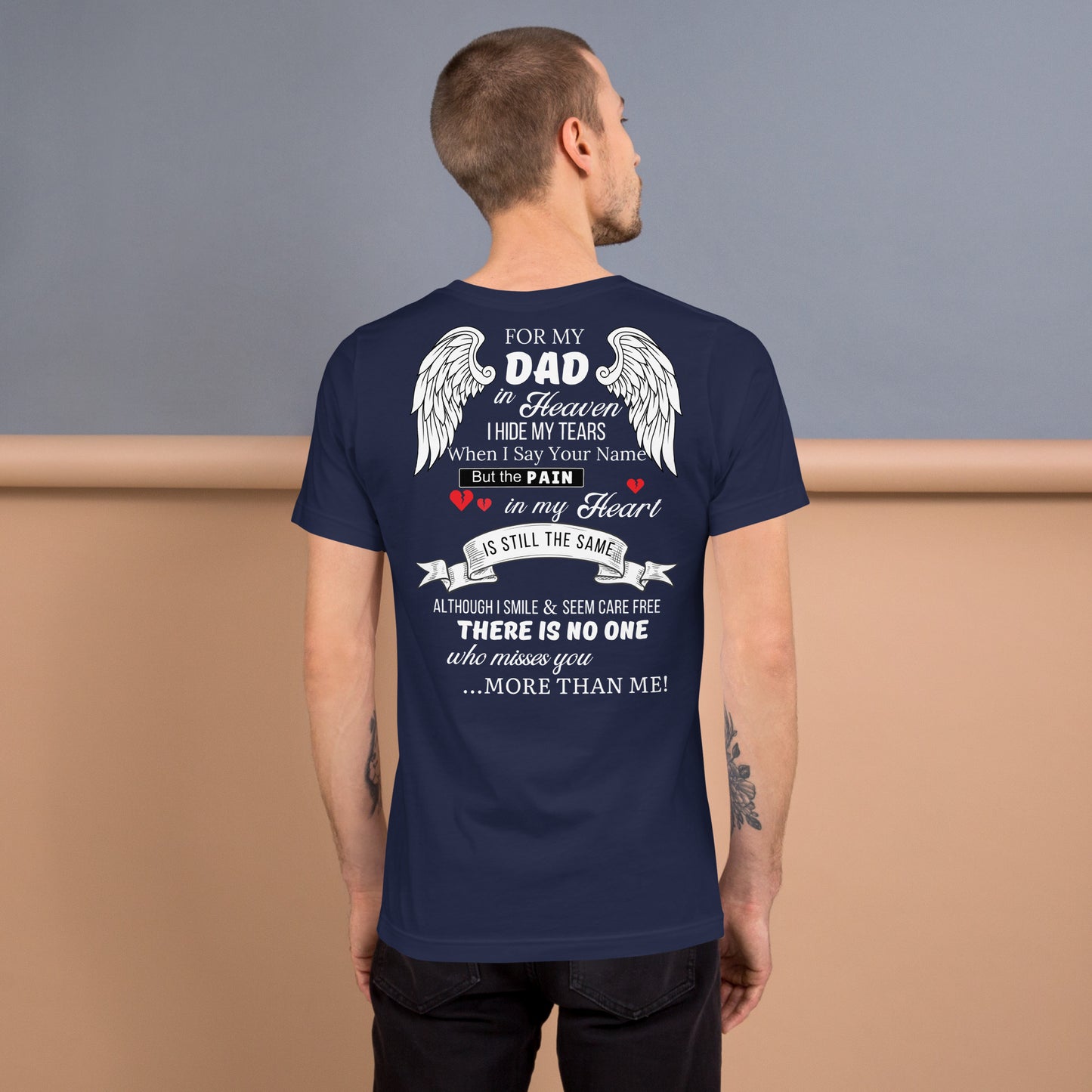 My Dad In Heaven | Custom Memorial Shirt