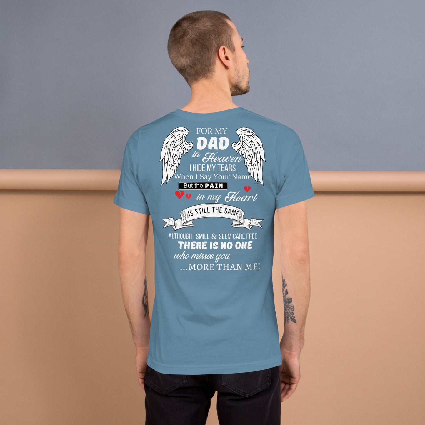 My Dad In Heaven | Custom Memorial Shirt