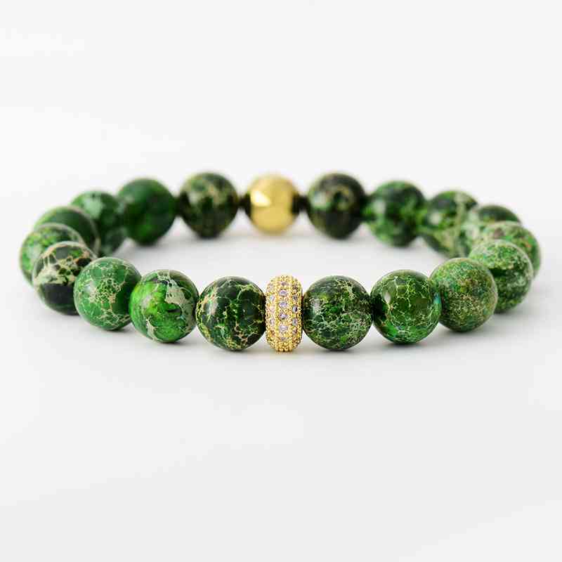 Multicolor Natural Stone Beaded Bracelet